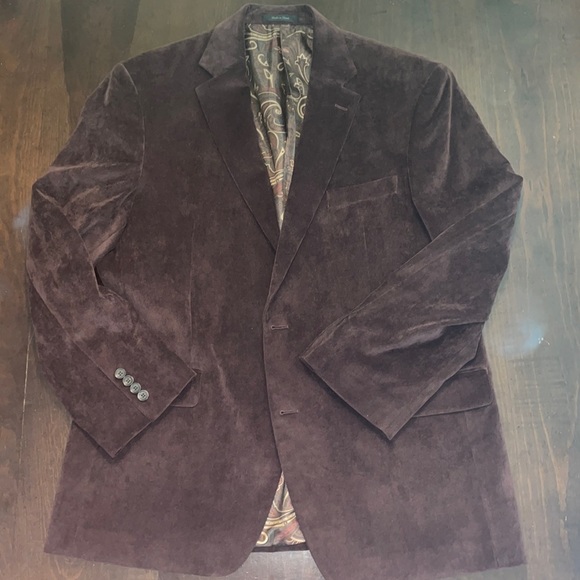 Ralph Lauren Other - Ralph Lauren Corduroy Maroon Blazer